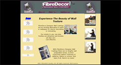 Desktop Screenshot of fibredecor.com